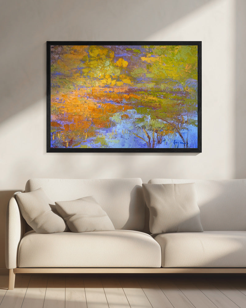 Golden Reflection | Canvas