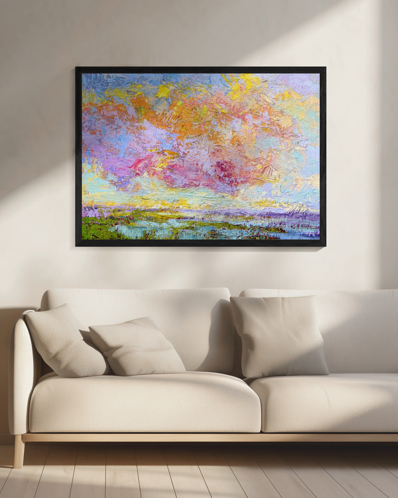 Abstract Colorful Skies | Canvas