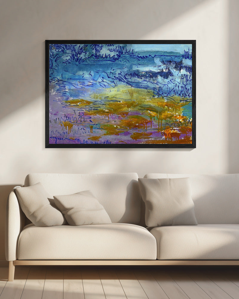 Expressionist Colorful Abstract | Canvas