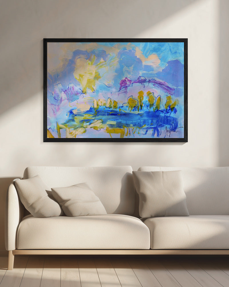 Dreamy Pastel Landscape | Canvas