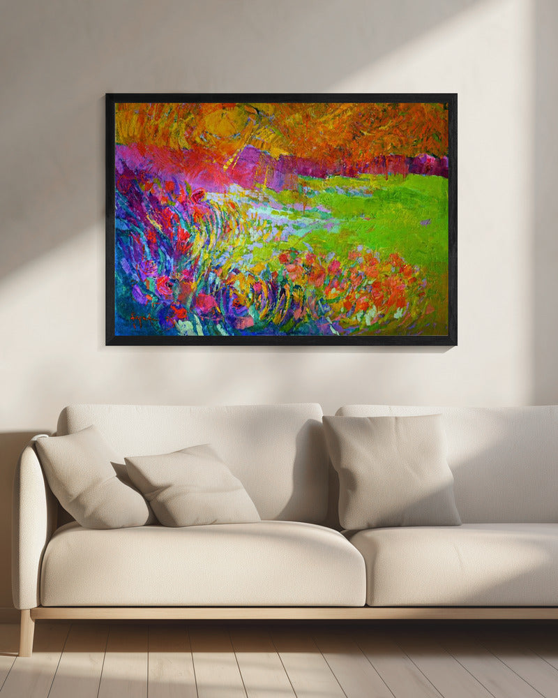 Vivid Garden Harmony | Canvas
