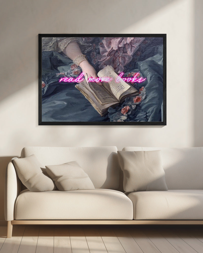 Readmoreneon Ratioiso | Canvas