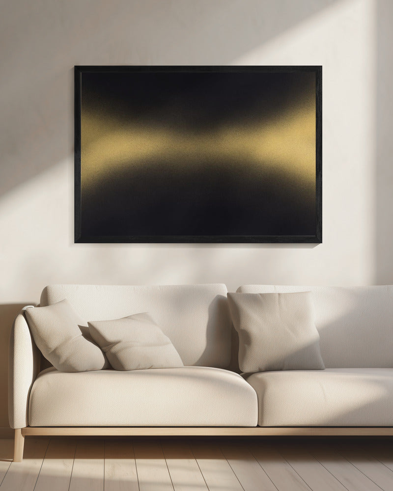 Golden Horizon Waves | Canvas