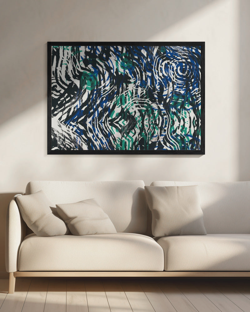 Swirling Maze | Canvas