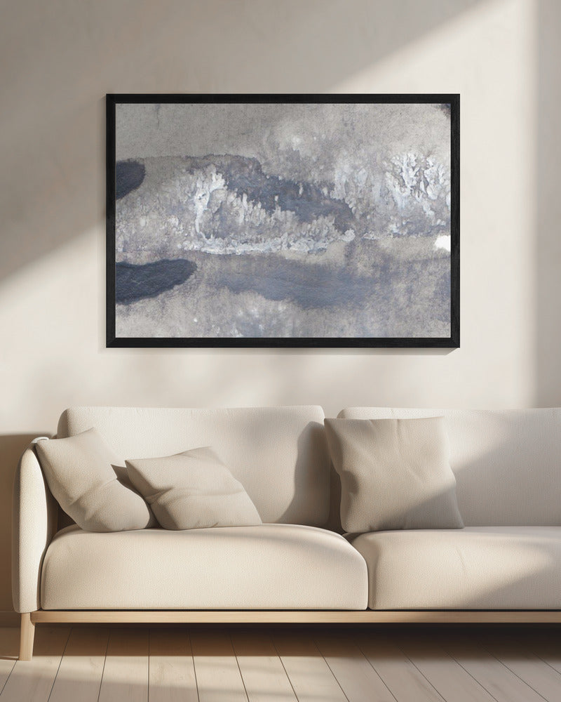 Monochrome Waves | Canvas