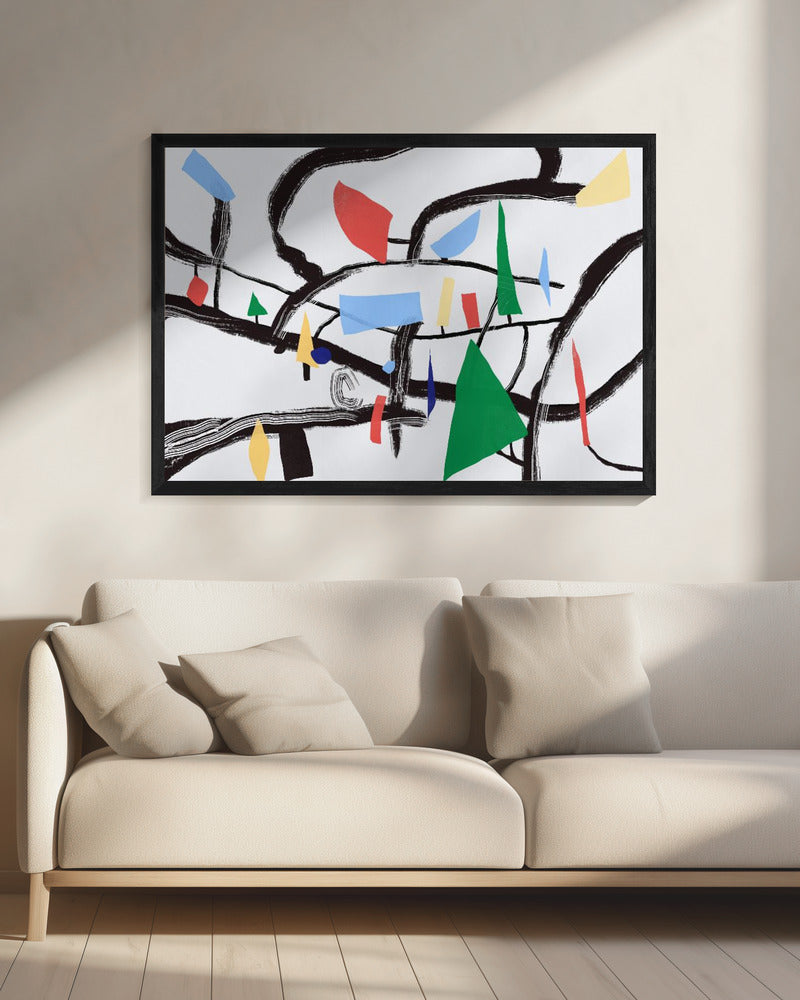 Colors in the forest | Canvas