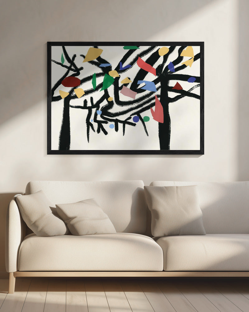 Colors in the forest 02 | Canvas