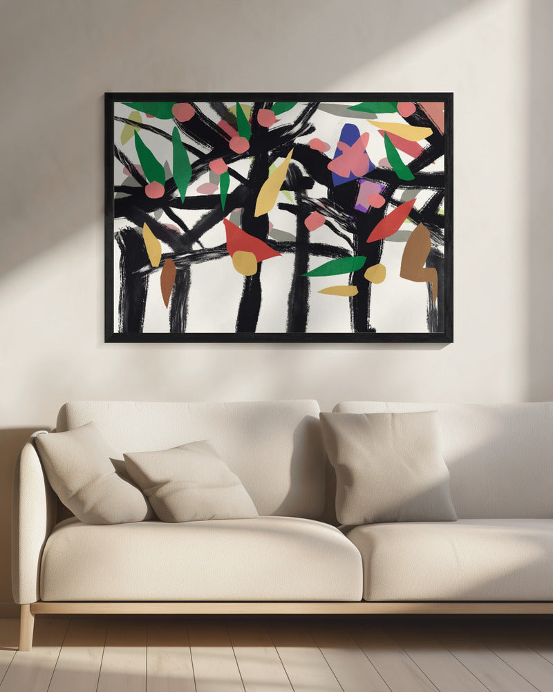 Colors in the forest 06 | Canvas