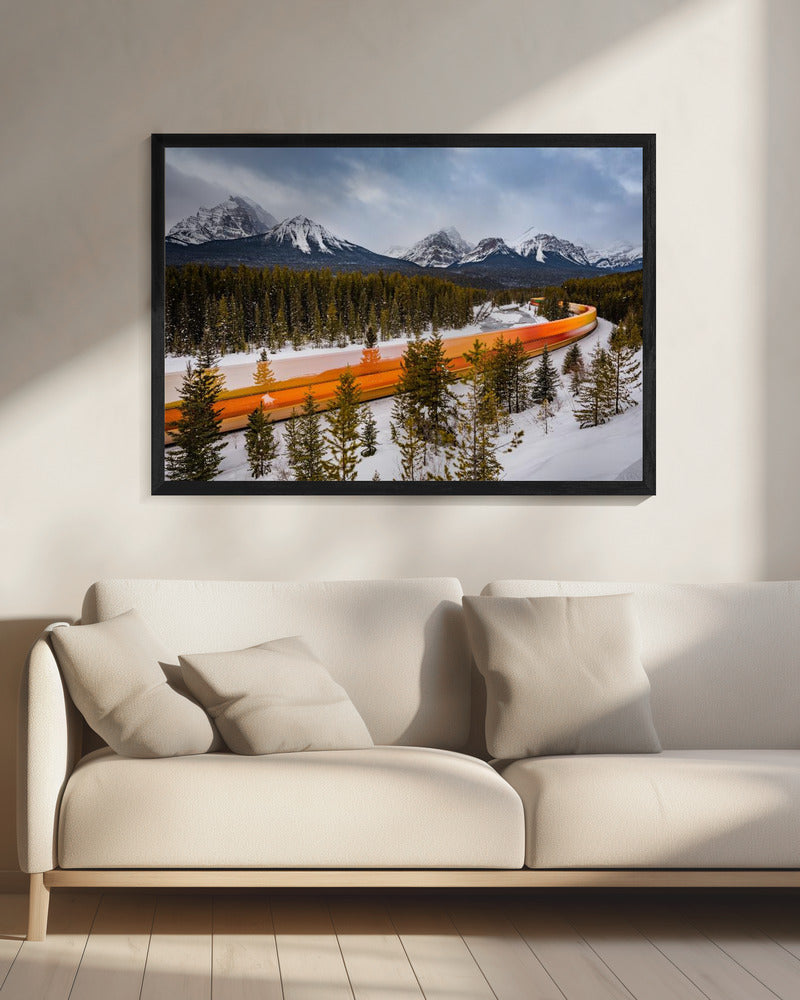 Morant's Curve in Winter | Canvas