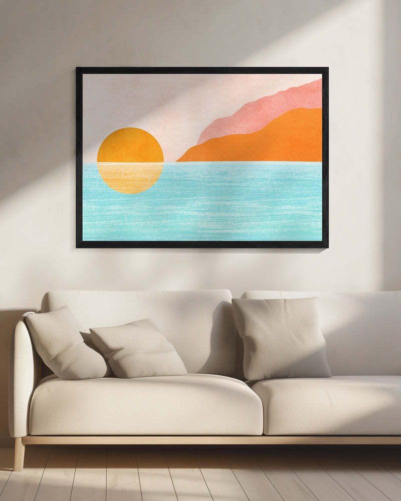 Island Sunset | Canvas
