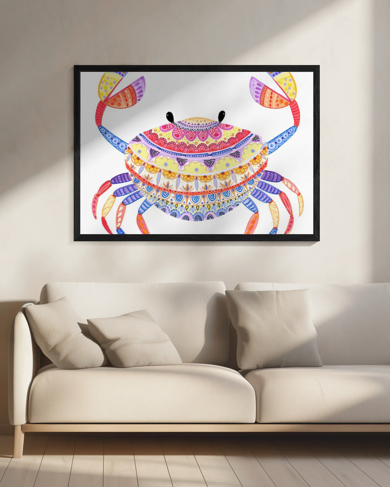 Colorful Crab Dance | Canvas