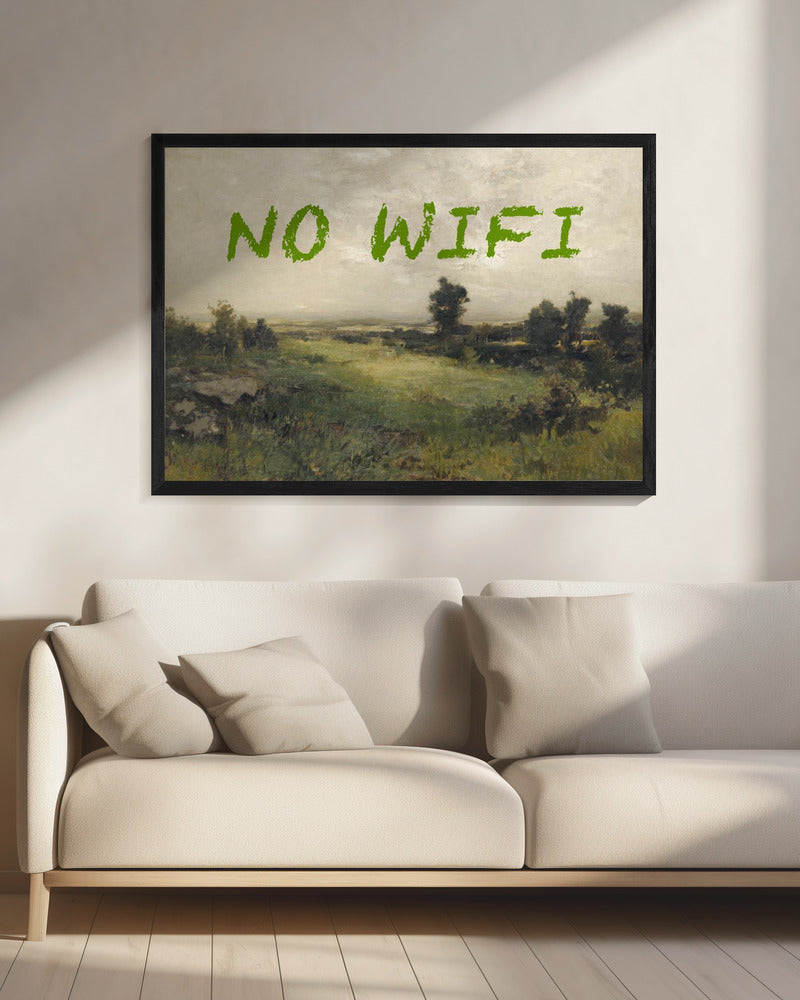 No WiFi / Oil Painting Landscape | Canvas