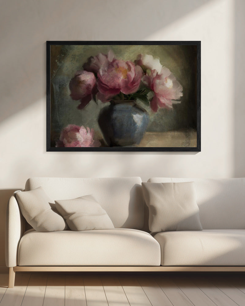 Pivoines En Rose | Canvas
