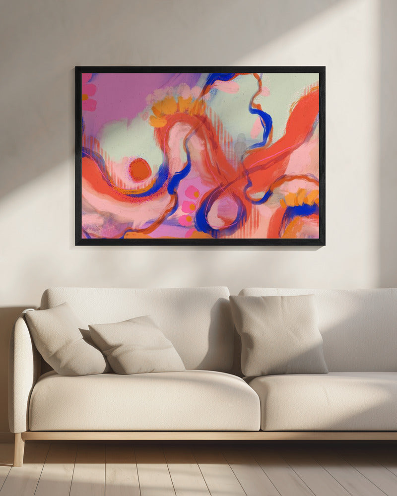 Whimsical Wavescape | Canvas