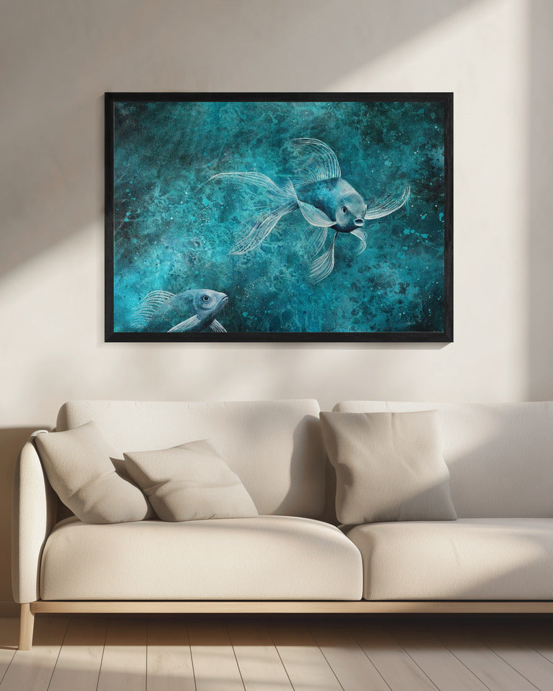 Blue love | Canvas