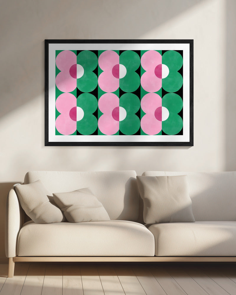 Floral Geometry Shapes | Canvas
