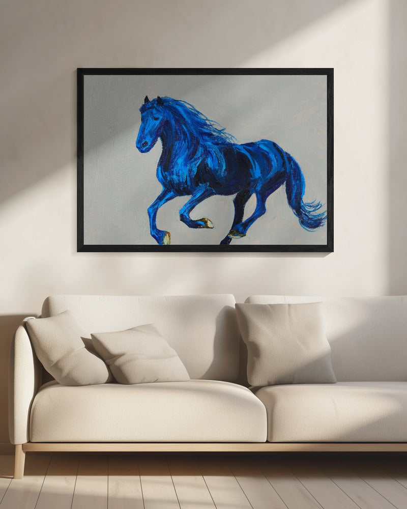 A Blue Horse | Canvas