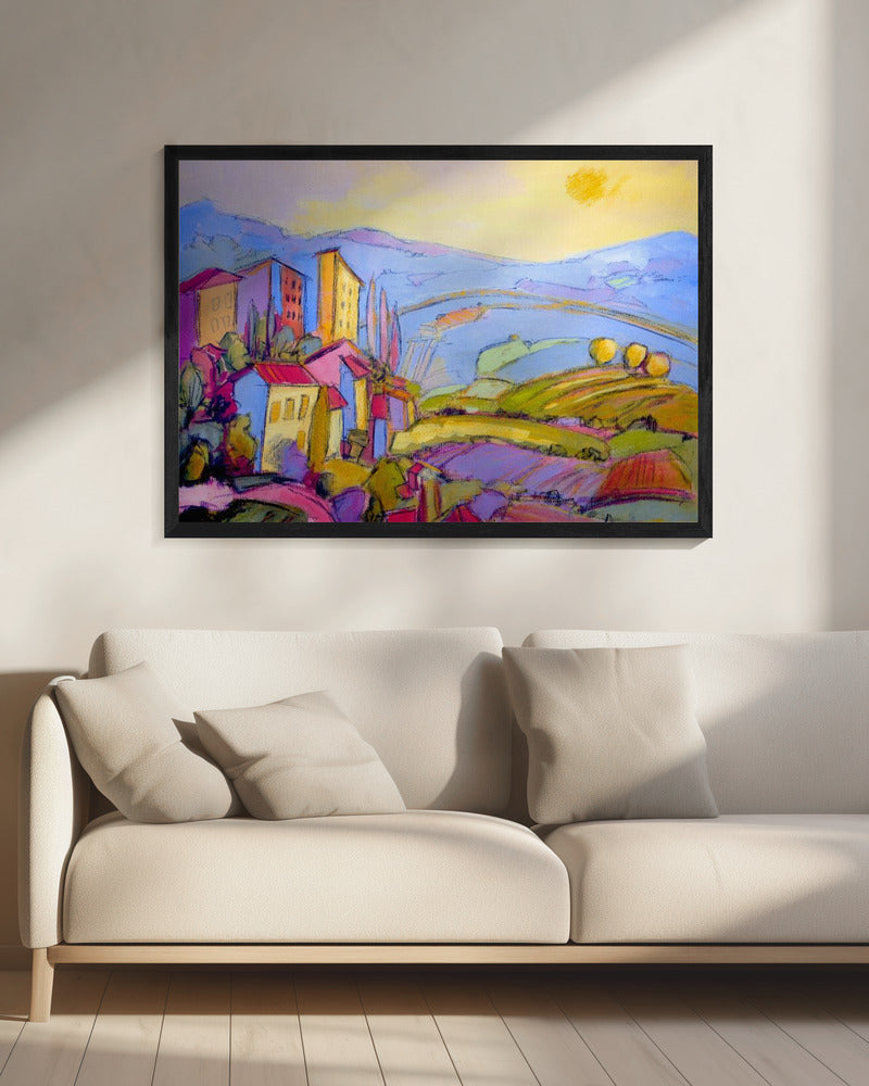 Sunlit Countryside | Canvas