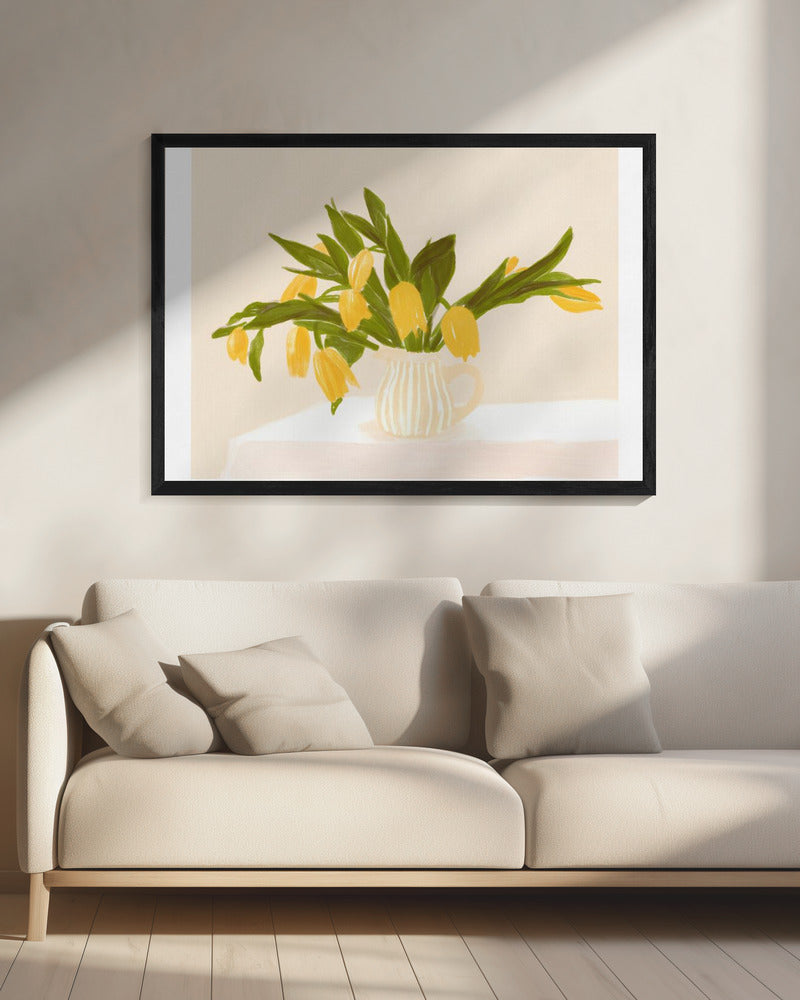 Pandcyellowtulips Copy | Canvas