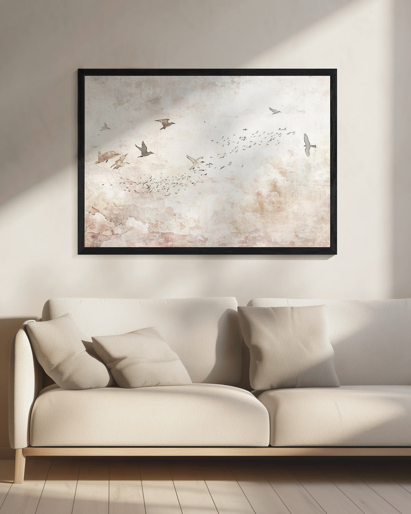Bird Birds Animal Vintage Art Illustration Wallart 21 | Canvas