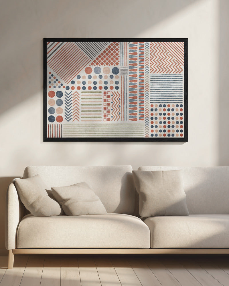 Geometric Harmony | Canvas