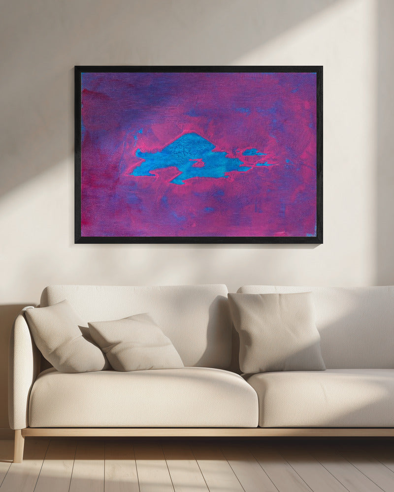Uap Cyan, Magenta Sky | Canvas
