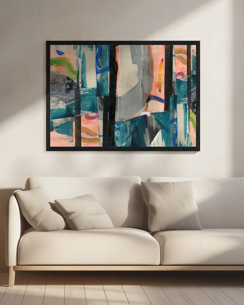 Multi Abstract Shapes 1 | Canvas