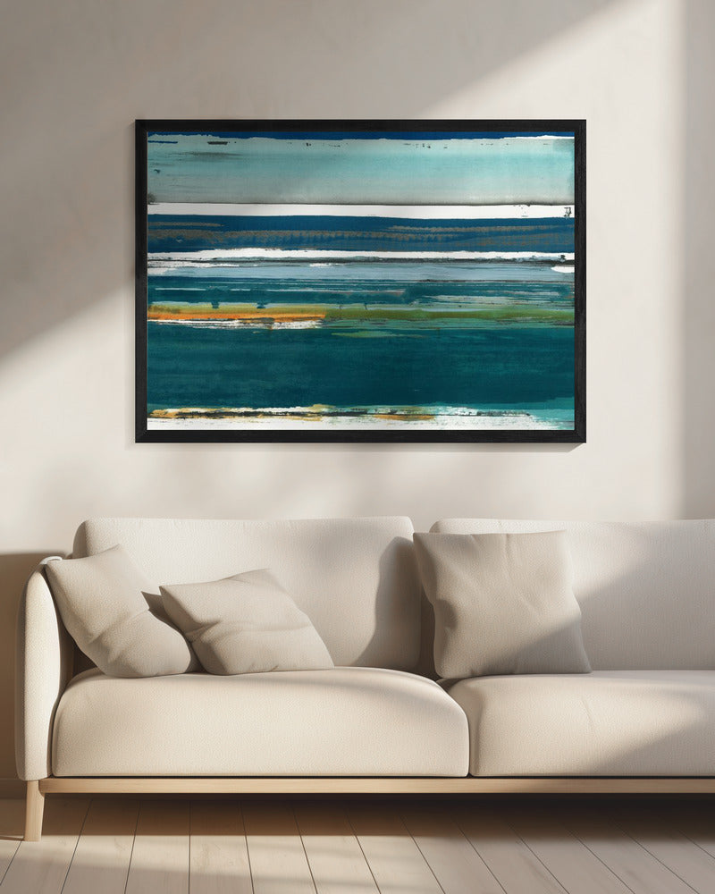 Mediterranean Sea Print 2 | Canvas