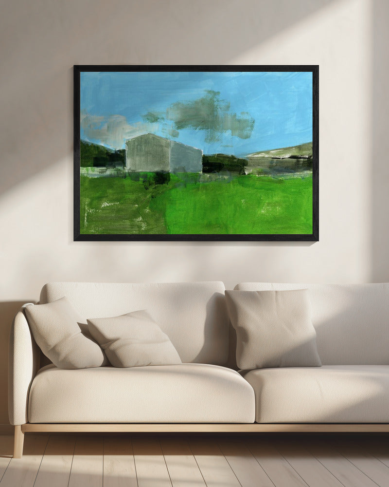 Barren Farm Barn Print No 1 | Canvas