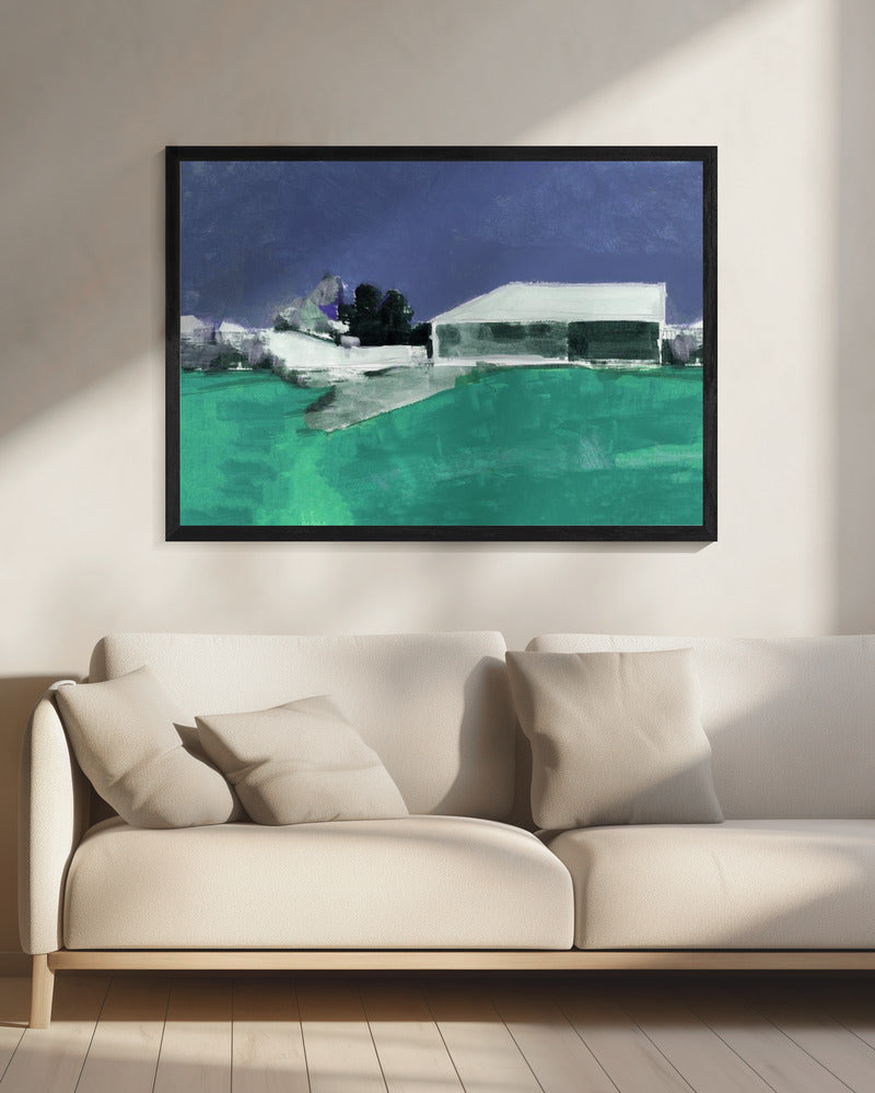 Modern Farm House No 1 | Canvas
