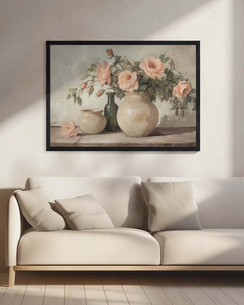 Flower in Vase Painting | Canvas