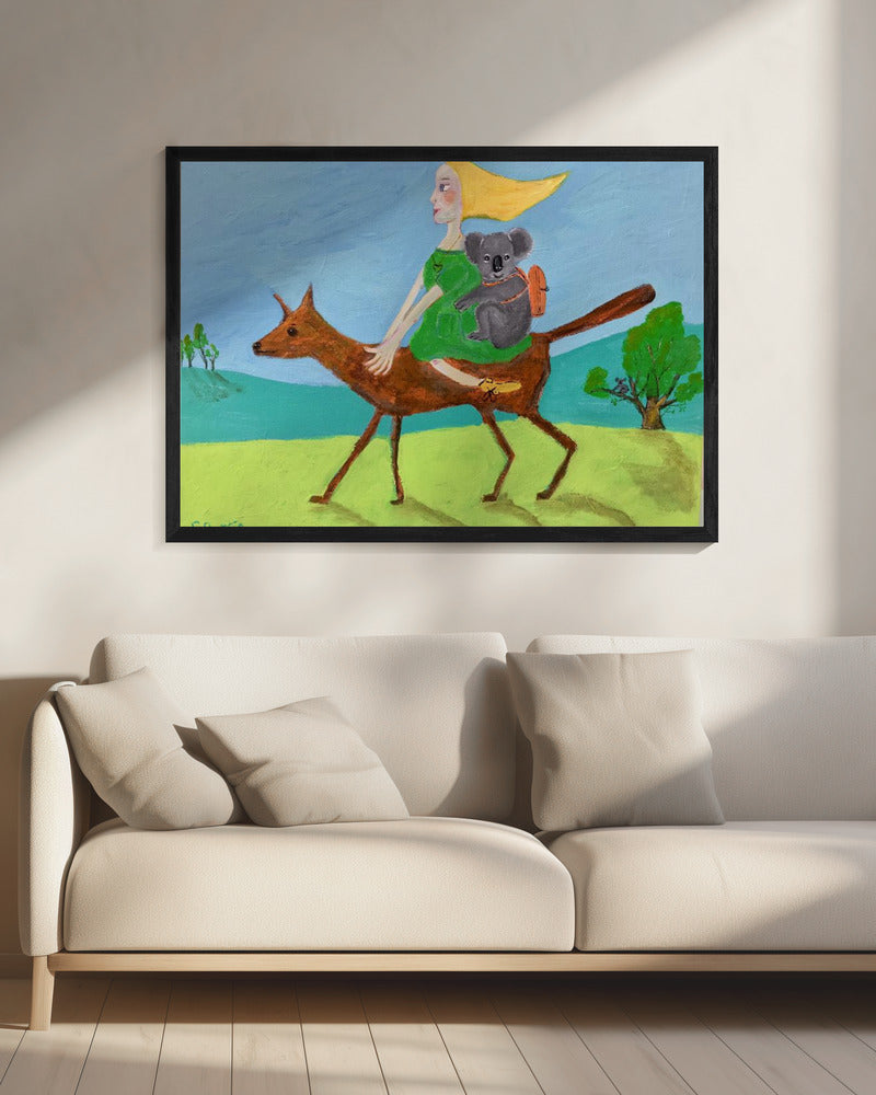 Off on an adventure. | Canvas