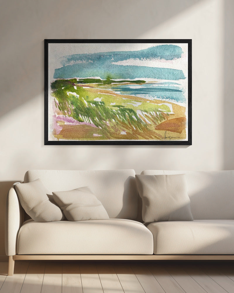 Blue skies colorful | Canvas