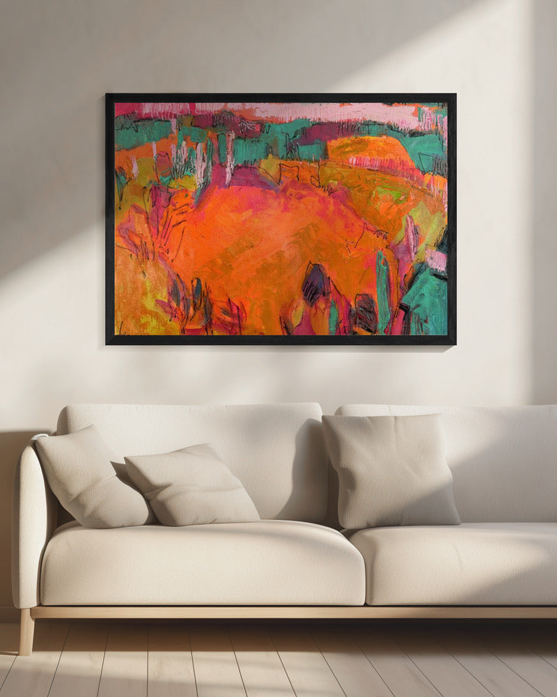 Wind at Her Back | Canvas