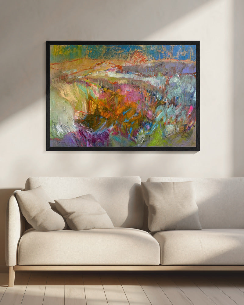 Vivid Mountain Landscape | Canvas