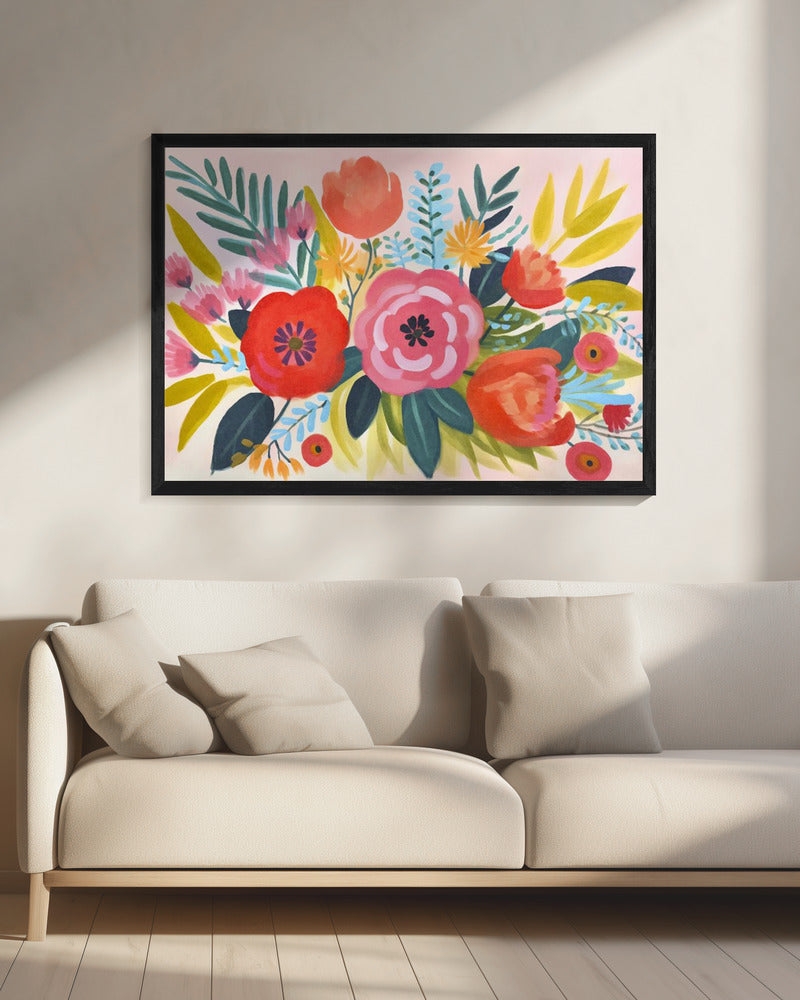 Whimsy Spring Garden | Canvas