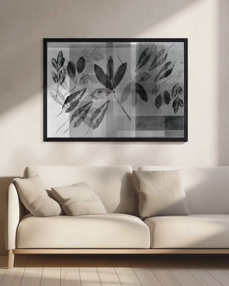 Abstract Botanicals in Neutral Tones | Canvas