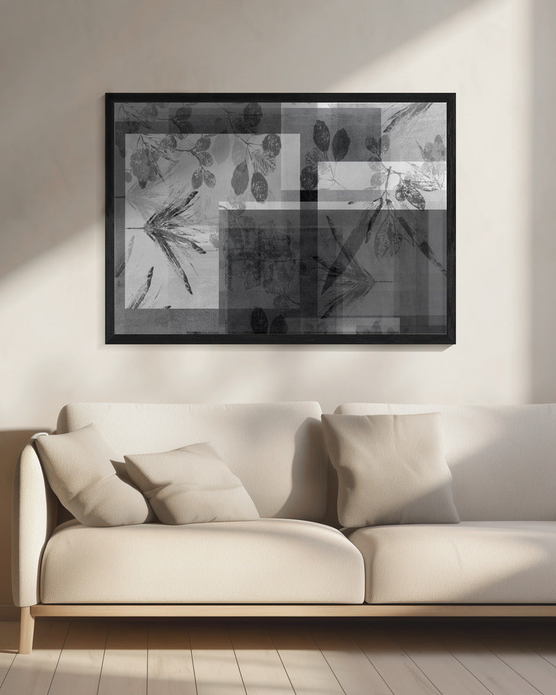 Abstract Botanicals in Neutral Tones | Canvas