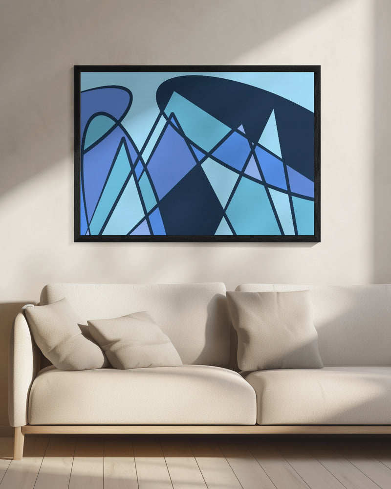 Blue abstract | Canvas