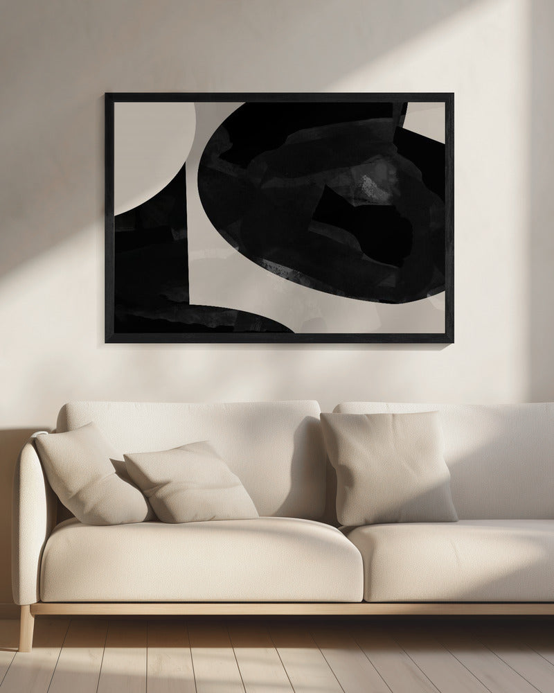 Geometric Shapes And Neutral Tones | Canvas