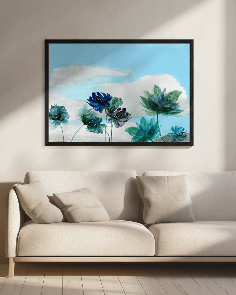 Azure Bloom Horizon | Canvas