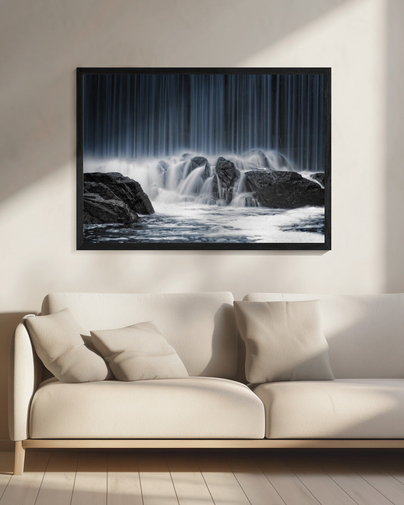 The Blue Curtain | Canvas