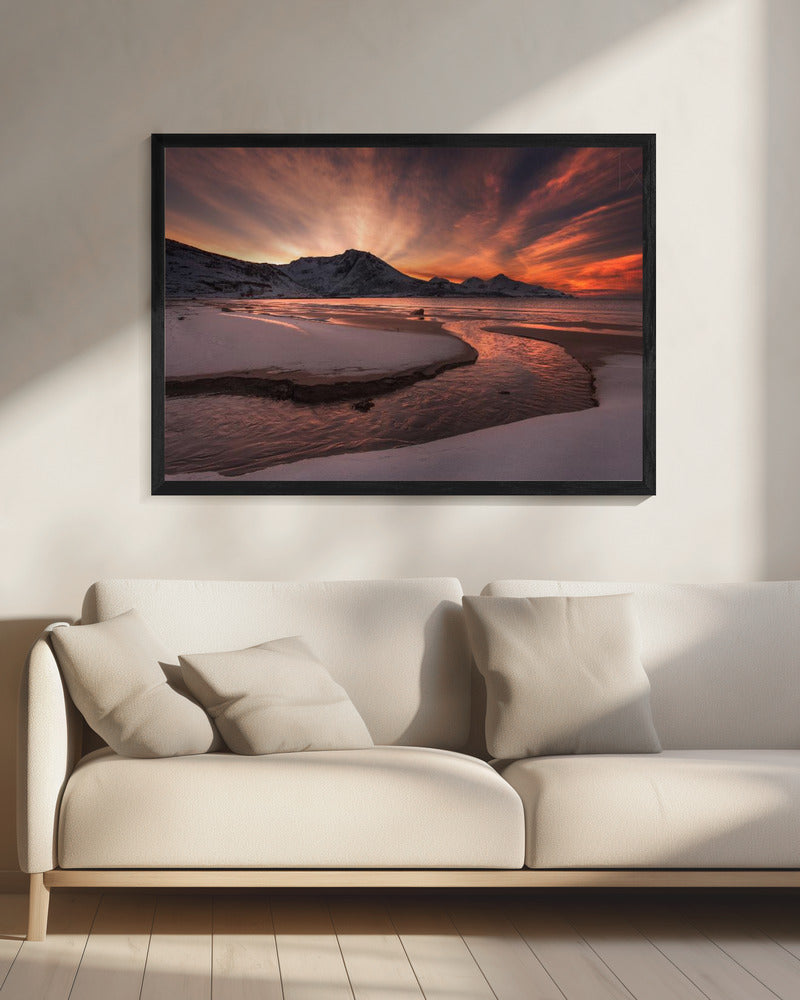 Golden Sunset | Canvas