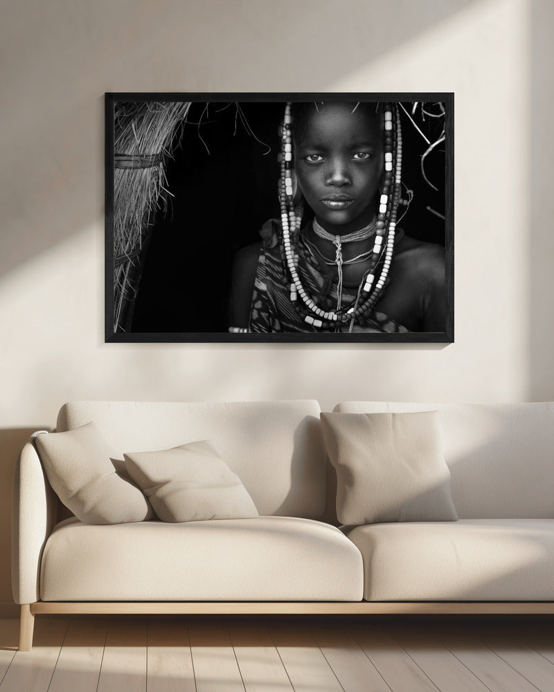 Mursi Girl | Canvas