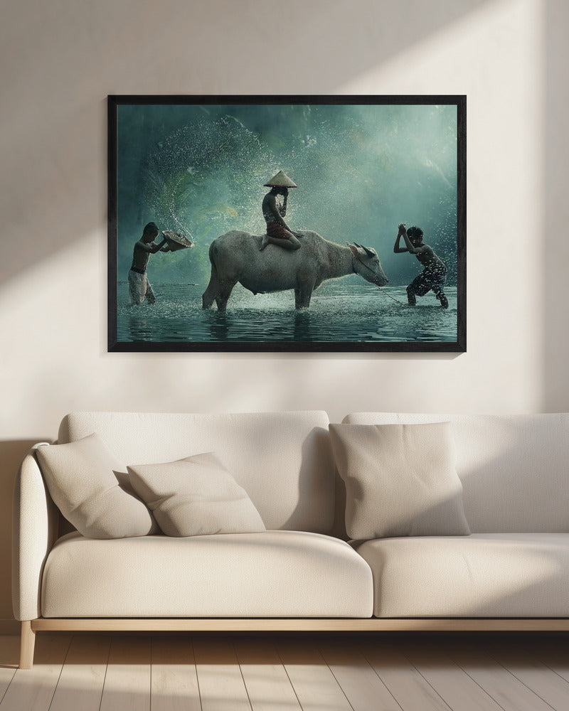 Water Buffalo | Canvas