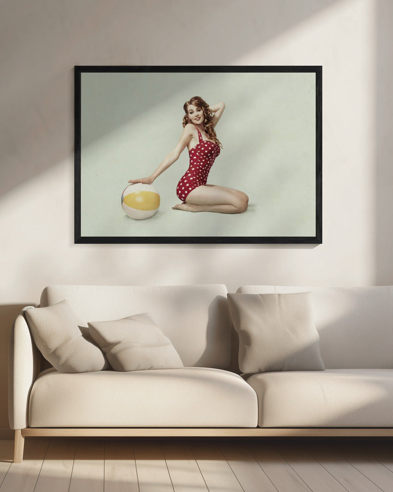 Beach Pin up | Canvas