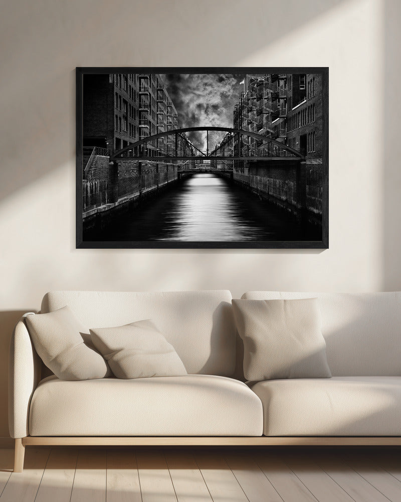 The other side of Hamburg | Canvas
