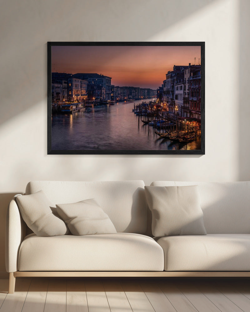 Venice Grand Canal at Sunset | Canvas