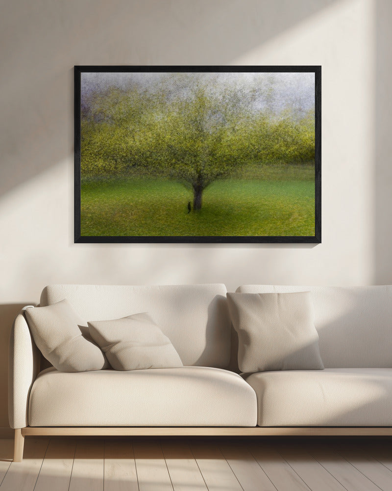 The Cat by the Tree | Canvas