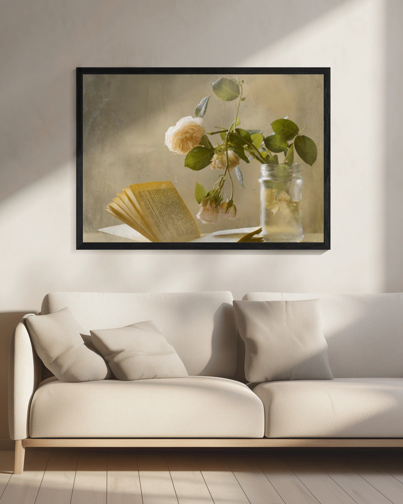 Enjoying a Rainy Day | Canvas